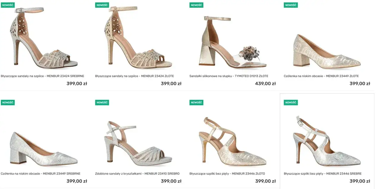 Jakie buty do sukni ivory – idealne kolory, które zachwycą na weselu