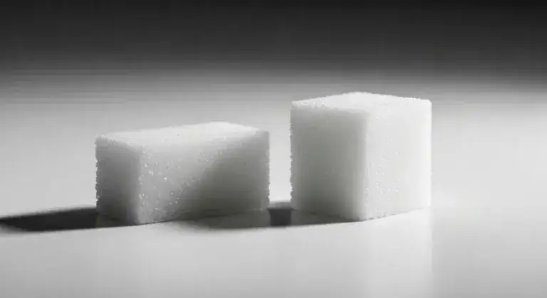 Poids d'un morceau de sucre : 5,95g ou 7,95g ? Découvrez !