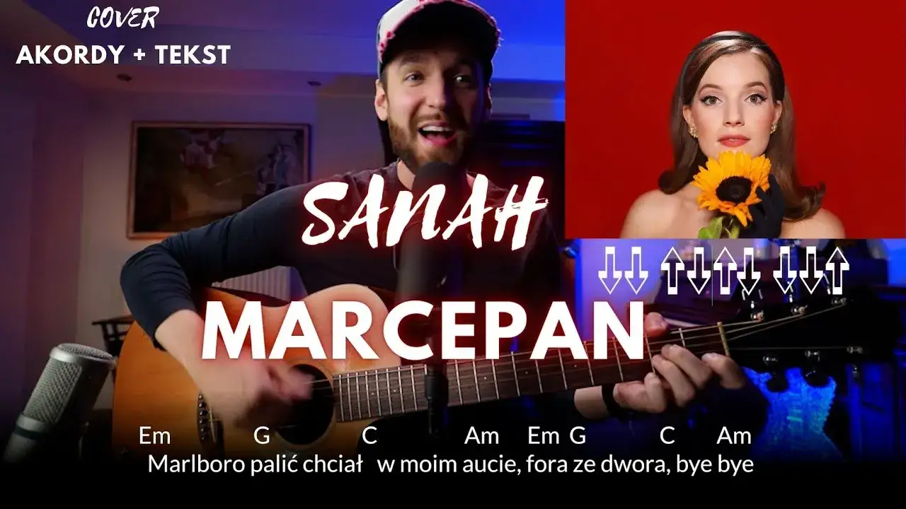 Chwyty gitarowe Sanah - łatwe akordy dla początkujących muzyków