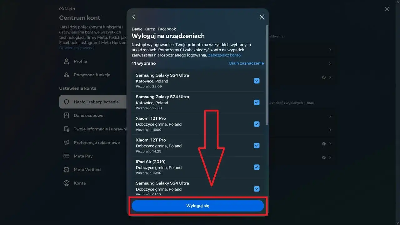 Jak wylogować się z Facebooka? Krok po kroku i zdalnie ze wszystkich urządzeń