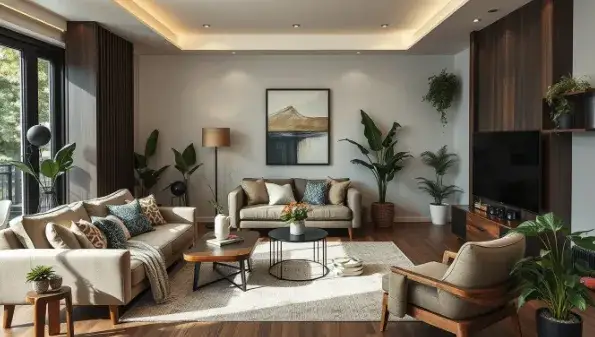Jaki kolor do salonu z ciemnymi meblami, aby stworzyć harmonię?
