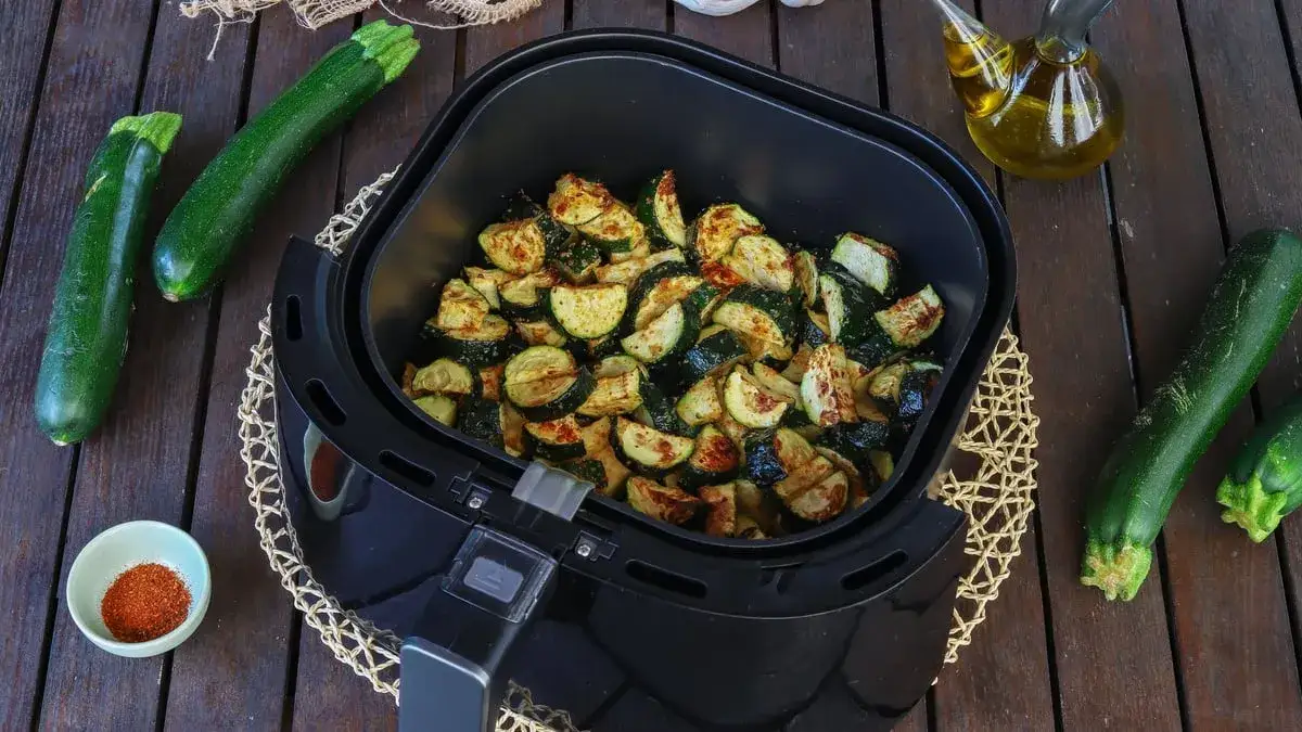 Courgettes grillées Air Fryer : le secret croustillant en 15 min !