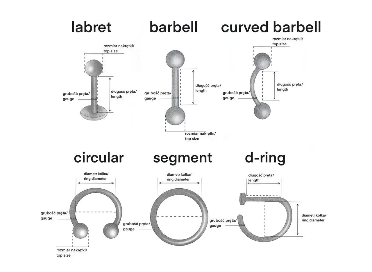 Jaki rozmiar kolczyka do septum? Dobierz idealnie!
