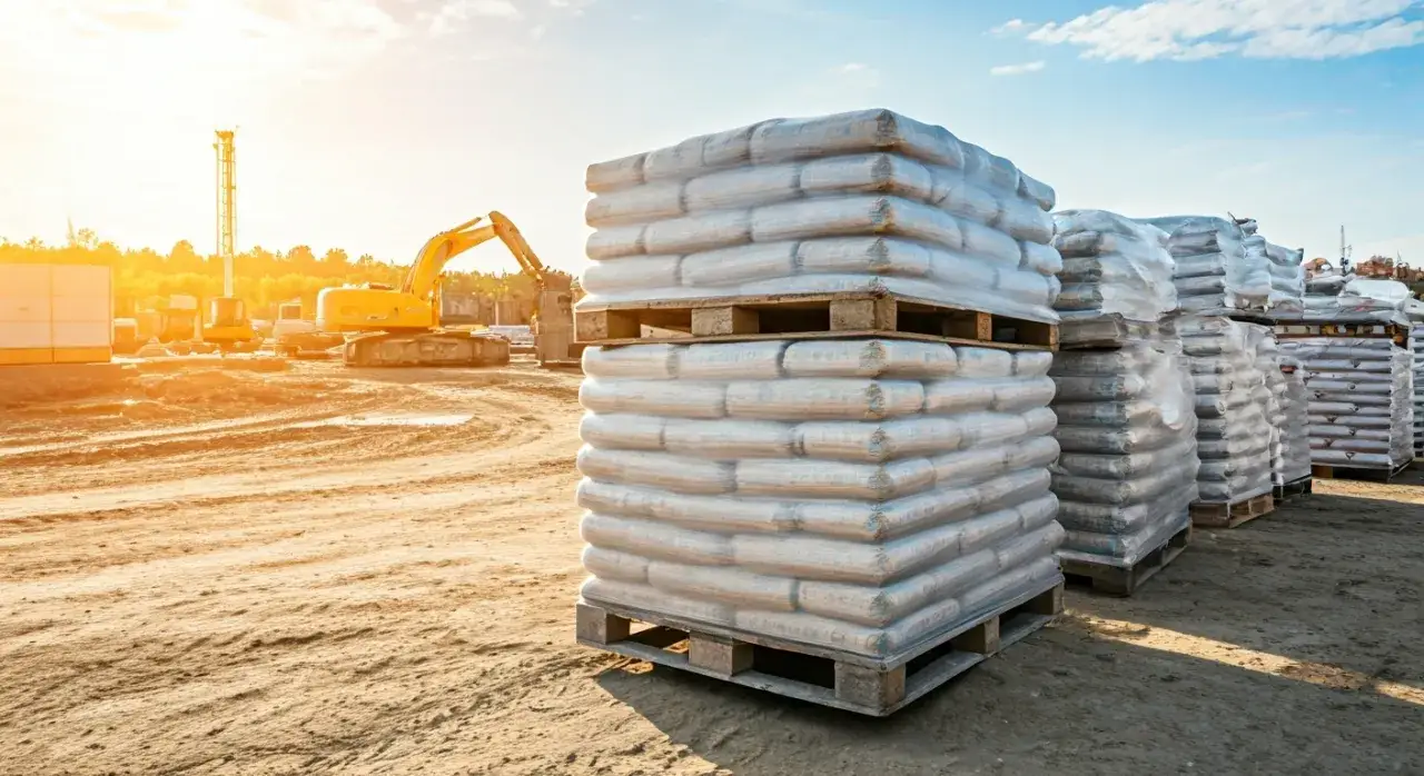 Ile waży paleta cementu? Odkryj, co wpływa na jej wagę