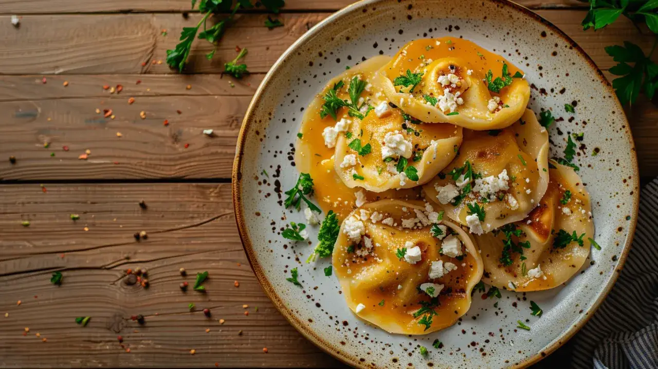 Pierogi z dynią i fetą: Idealny przepis na pierogi z dynią i serem feta
