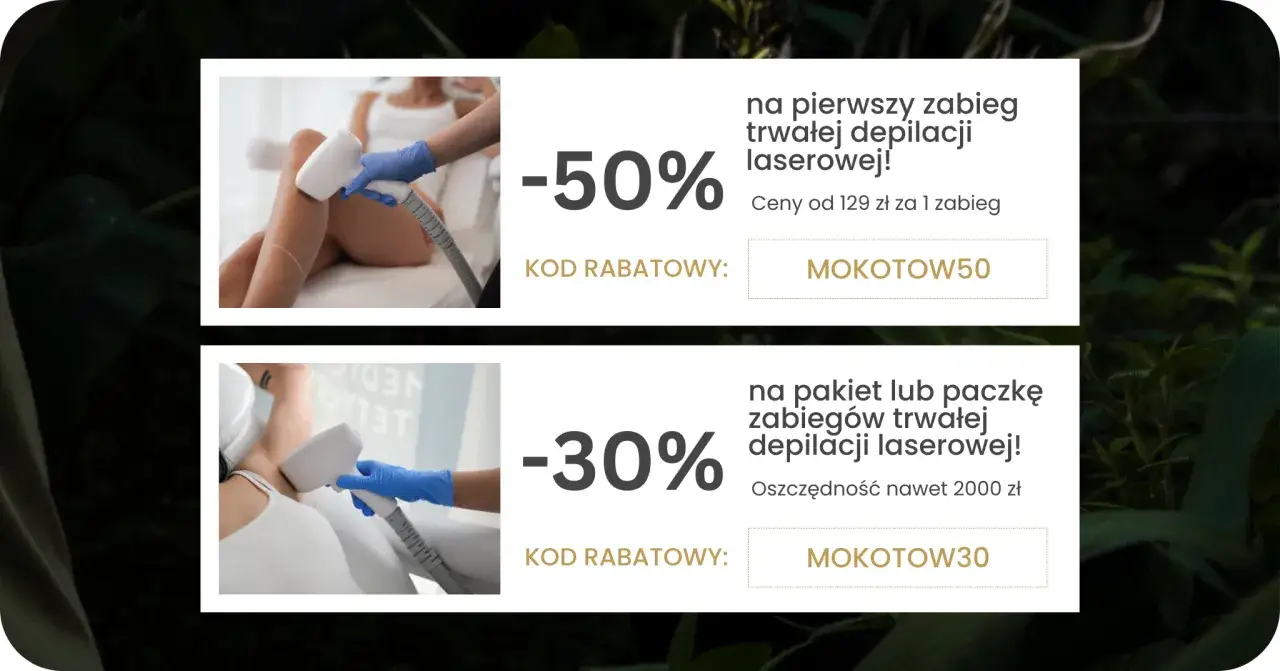 Depilacja laserowa nóg: Ceny, pakiety i oszczędności do 30%