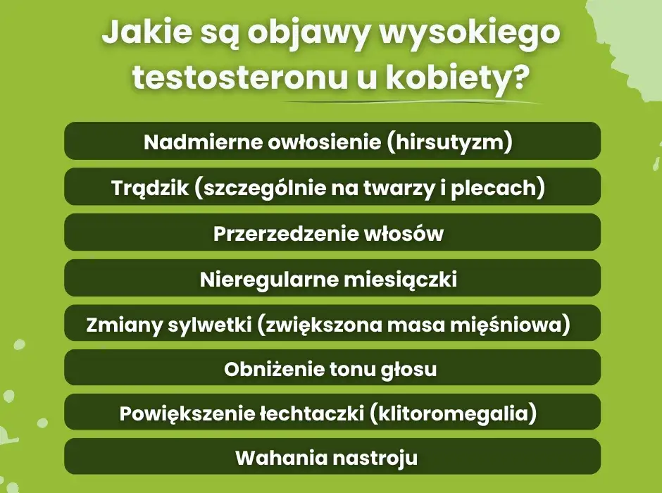Podwyższony testosteron: objawy u kobiet i mężczyzn. Kiedy badać?