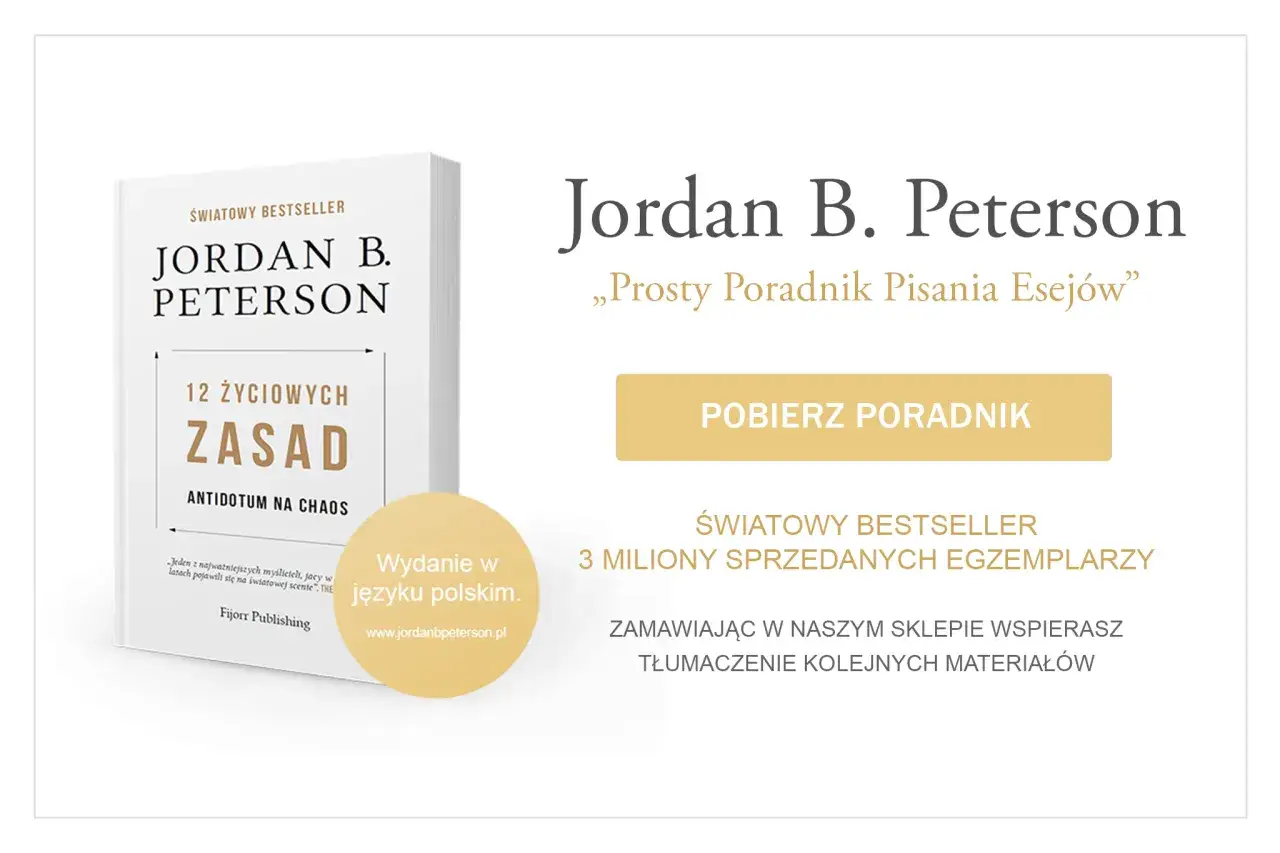 Konspekt co to? Książka Jordana B. Petersona "12 Życiowych Zasad" i poradnik pisania esejów.