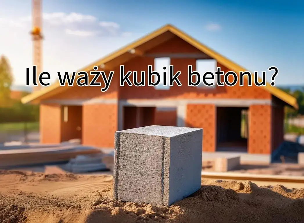 Kubik betonu: Ile waży i dlaczego to kluczowe na budowie?