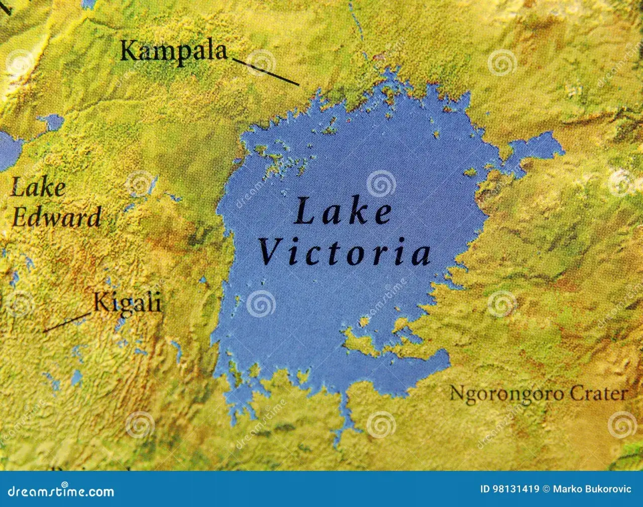 Jezioro Wiktorii na mapie - odkryj jego niezwykłe położenie w Afryce