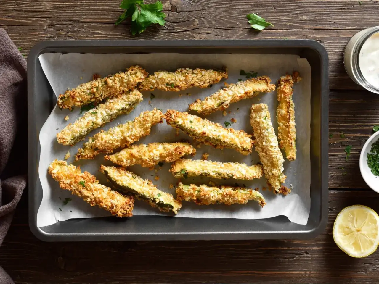 Chrupiące frytki z cukinii: Sekret, by nigdy nie były miękkie!