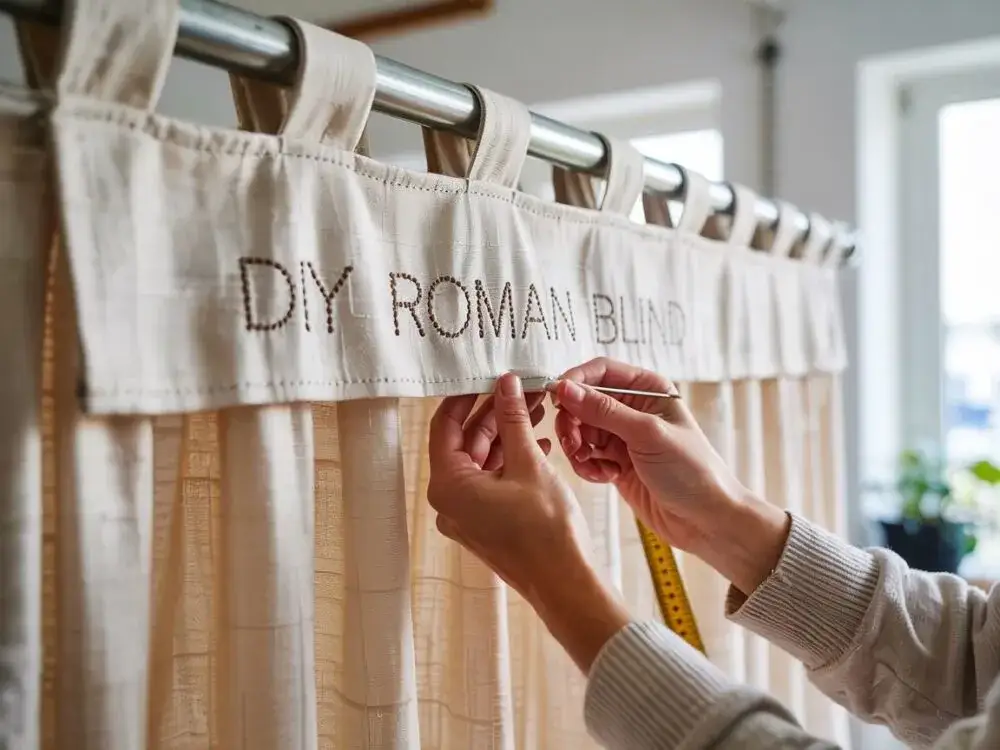 Uszyj roletę rzymską krok po kroku: Praktyczny poradnik DIY