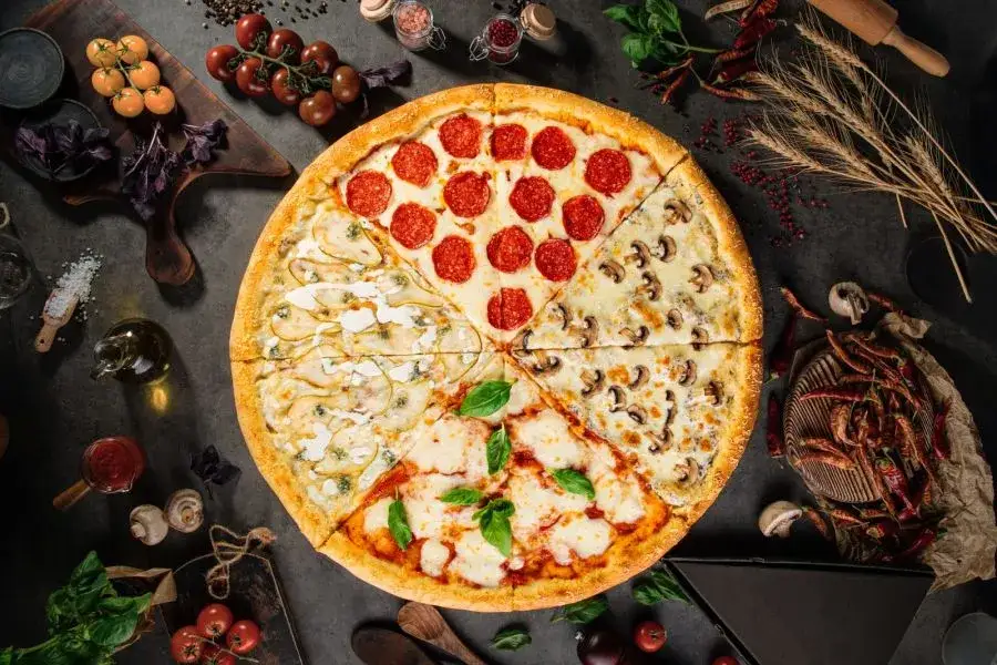 Ile kcal ma kawałek pizzy? Zaskakujące różnice w kaloriach!