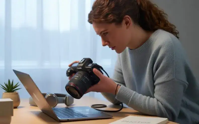 Zgraj zdjęcia z Canon na PC: USB, Wi-Fi, czytnik kart krok po kroku