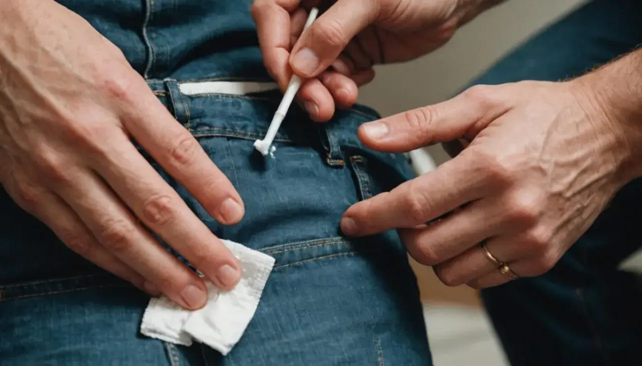 Jak usunąć klej ze spodni? Skuteczne metody krok po kroku