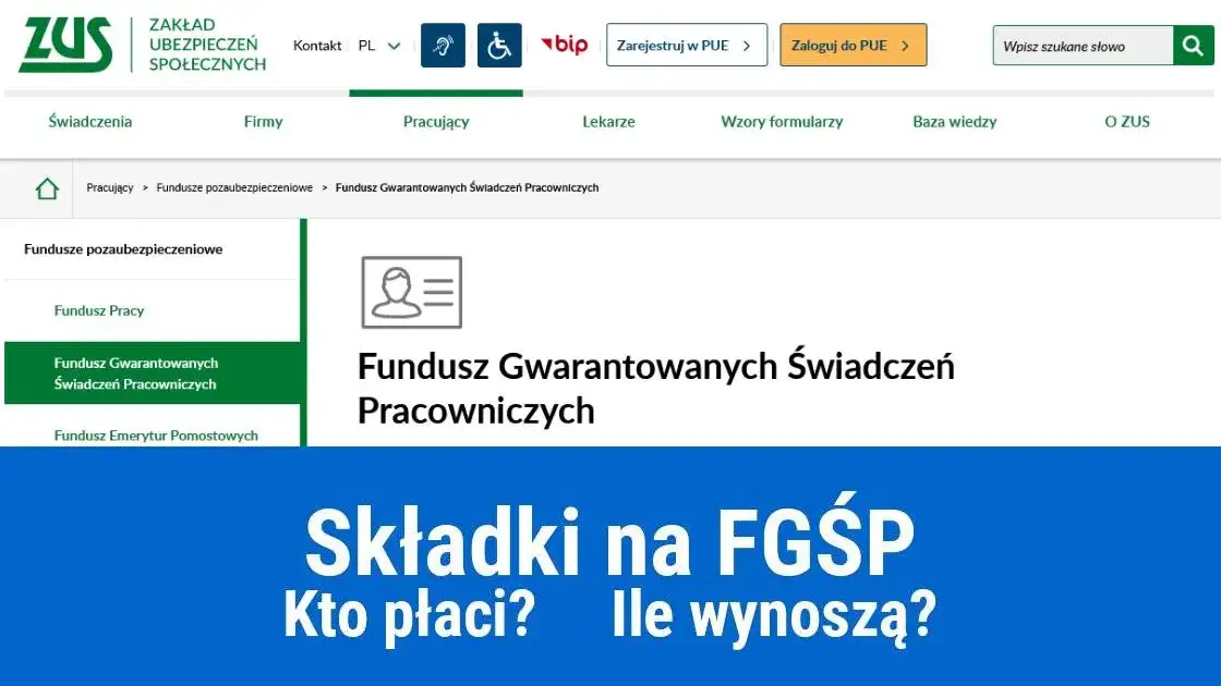 Fundusz gwarantowanych świadczeń pracowniczych – co to jest i jak działa?