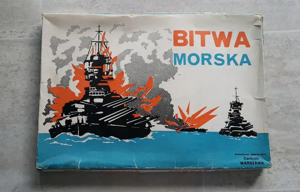 Bitwa morska gra planszowa PRL - historia, zasady i kolekcjonowanie