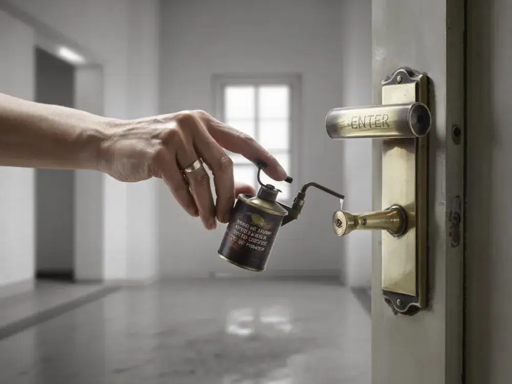 Jak nasmarować klamki w drzwiach, aby uniknąć skrzypienia i problemów