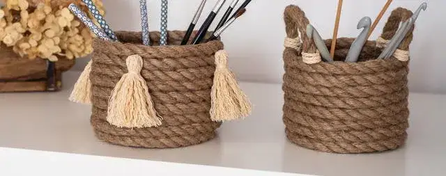 Ozdoby ze sznurka jutowego: Proste DIY i modne dekoracje dla każdego