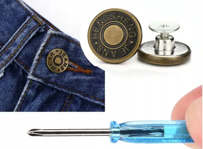 Jak łatwo zamontować guzik do jeansów i uniknąć problemów z naprawą