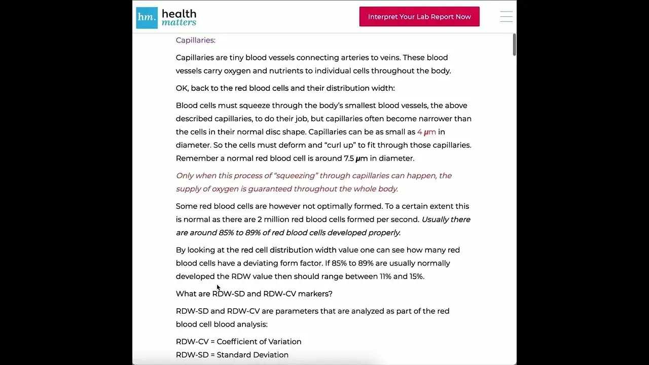 RDW CV co to? Kluczowe informacje o znaczeniu i interpretacji