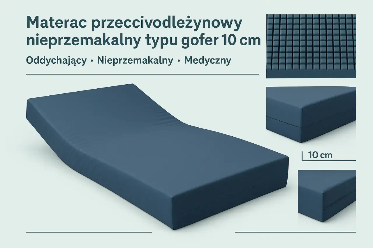 Wybierz prześcieradło na materac przeciwodleżynowy: komfort bez odleżyn