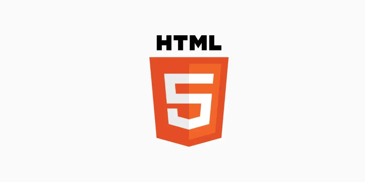 Logo HTML5. To jest język znaczników, który stanowi podstawę tworzenia stron internetowych.