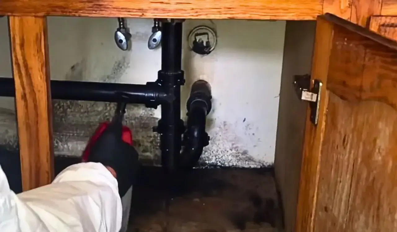 Pleśń pod zlewem? Jak usunąć wilgoć i grzyb raz na zawsze