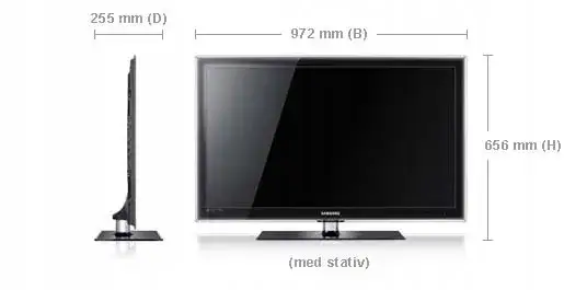 Telewizor 40 cali ile to cm - poznaj dokładne wymiary telewizora