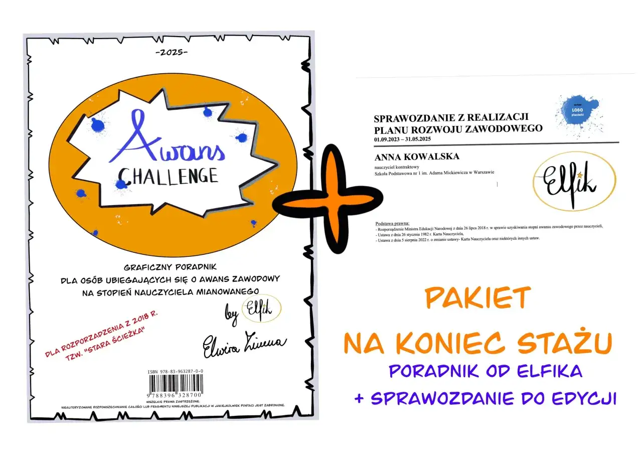 Graficzny poradnik dla osób ubiegających się o awans zawodowy na stopień nauczyciela mianowanego, zgodny z rozporządzenie z 2018 r.