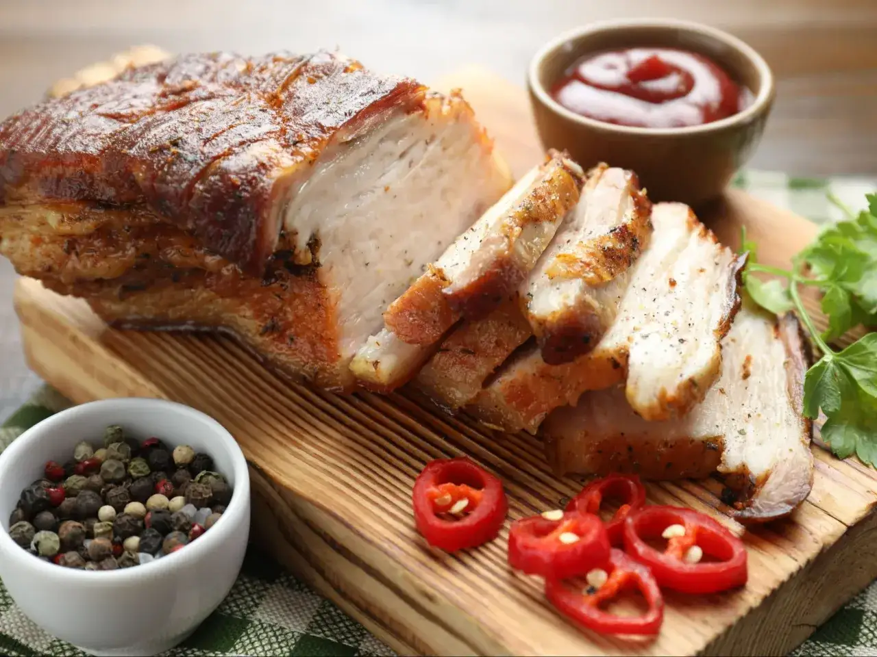 Jak przyprawić boczek do pieczenia w piekarniku, aby był soczysty