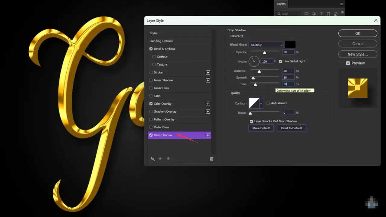 Jak stworzyć złoty napis w Photoshopie? Realistyczny poradnik