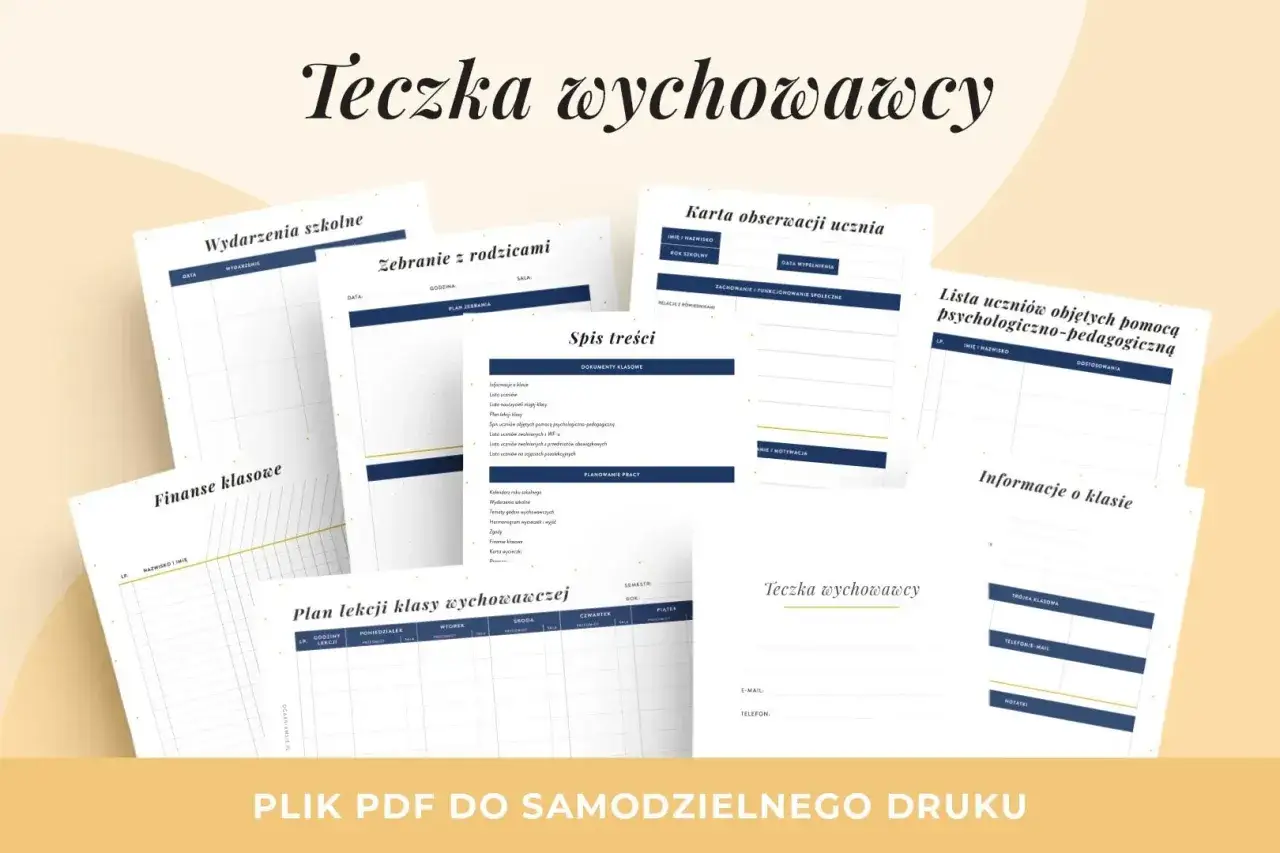 Jak stworzyć rozkład materiału wychowawcy 2025/26? Gotowe plany!