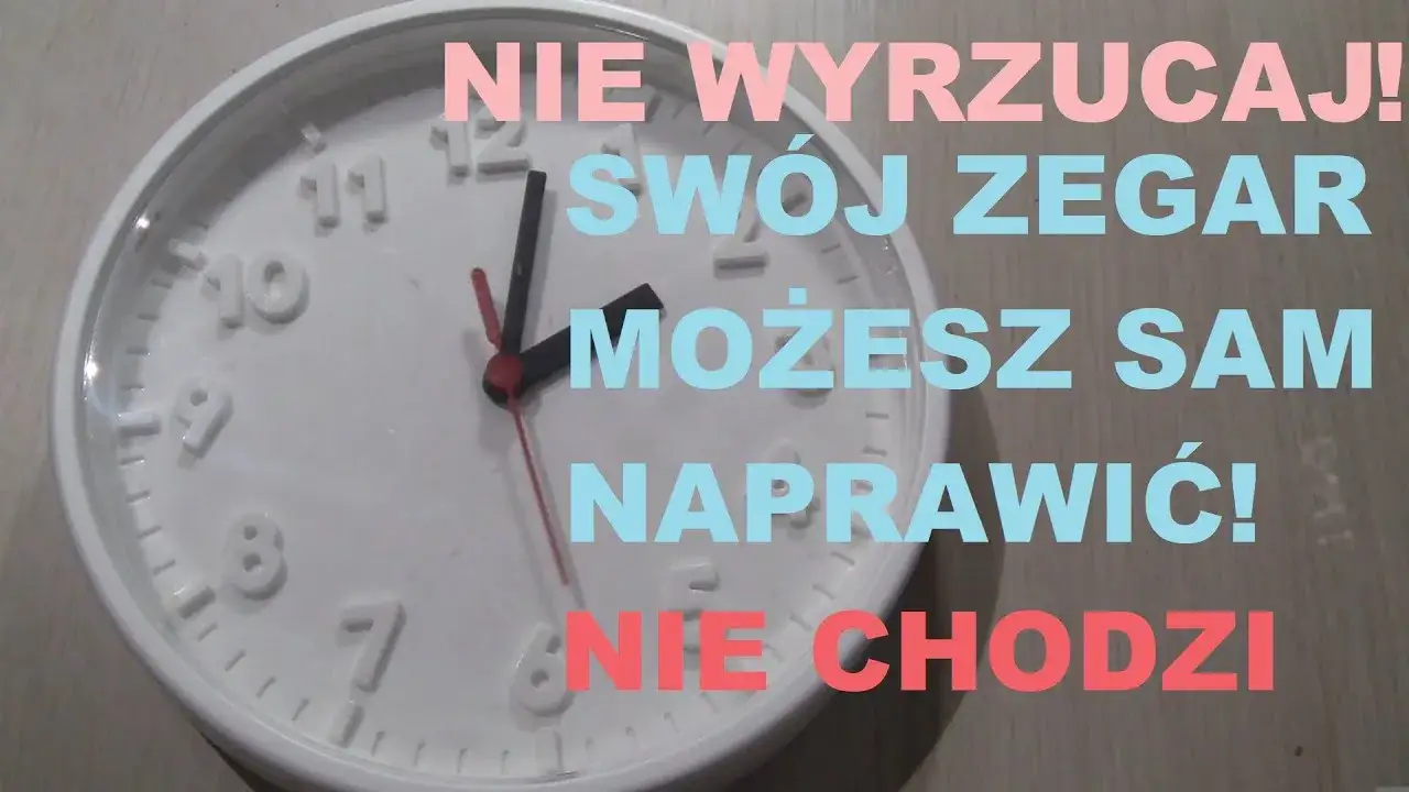 Jak naprawić wskazówki zegarka? Poradnik DIY i koszty
