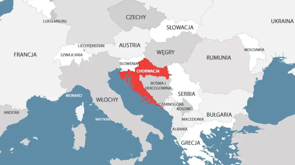Gdzie leży Chorwacja na mapie Europy? Odkryj jej położenie i sąsiadów