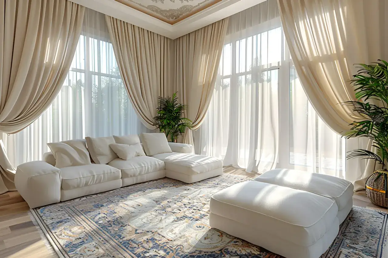 Idealne zasłony do salonu: Jak wybrać i uniknąć 3 błędów?