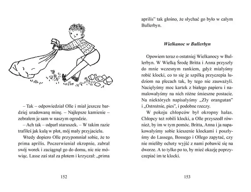 Kto w książce Dzieci z Bullerbyn opowiada o przygodach dzieci?