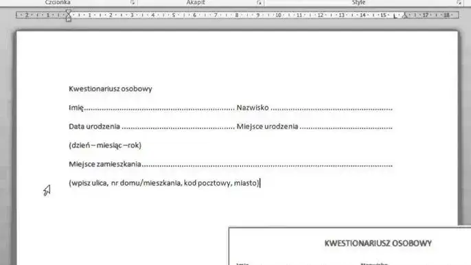 Jak wstawić kropki w Wordzie i uniknąć typowych błędów
