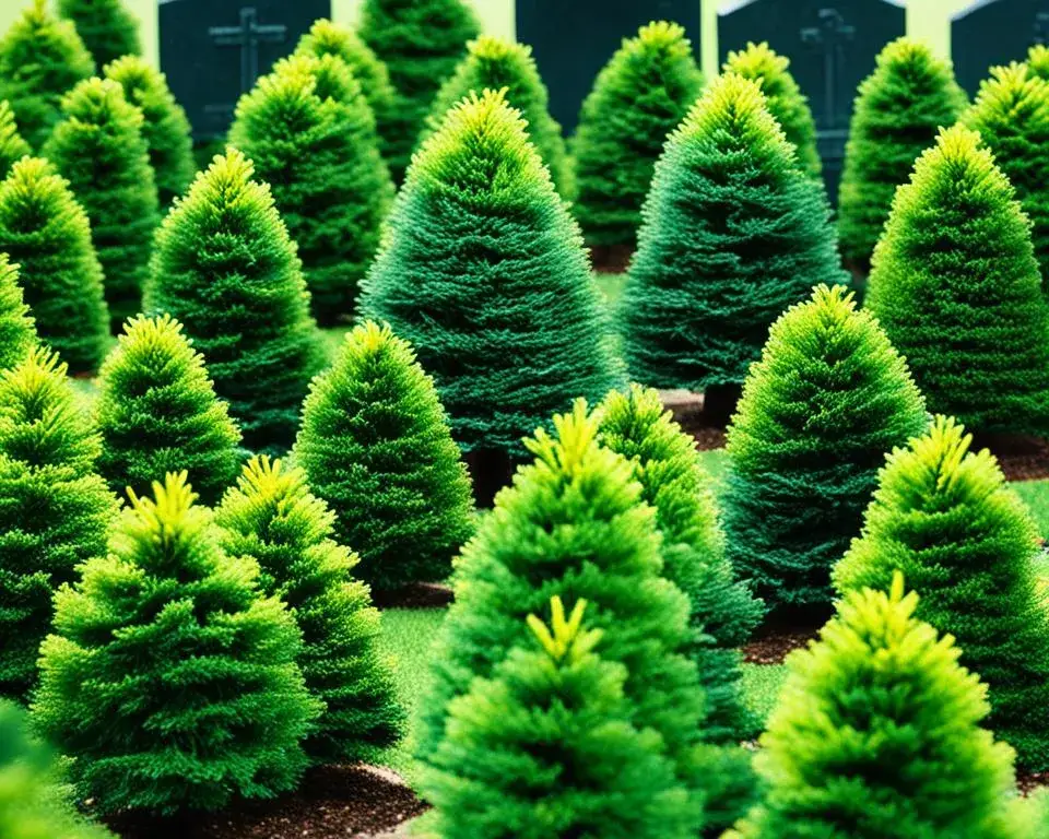 Jakie iglaki na cmentarz wybrać, aby uniknąć problemów z pielęgnacją?