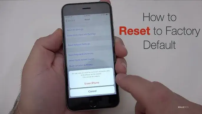 Jak bezpiecznie wyczyścić iPhone? Reset fabryczny krok po kroku