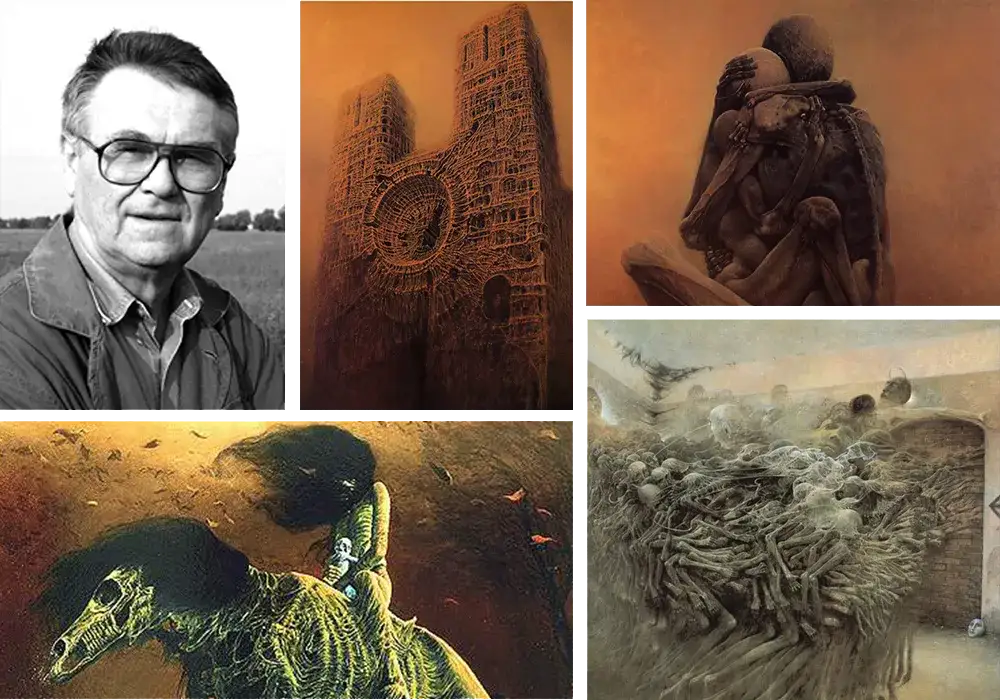 Zdzisław Beksiński malarstwo: niezwykłe wizje i ich znaczenie w sztuce