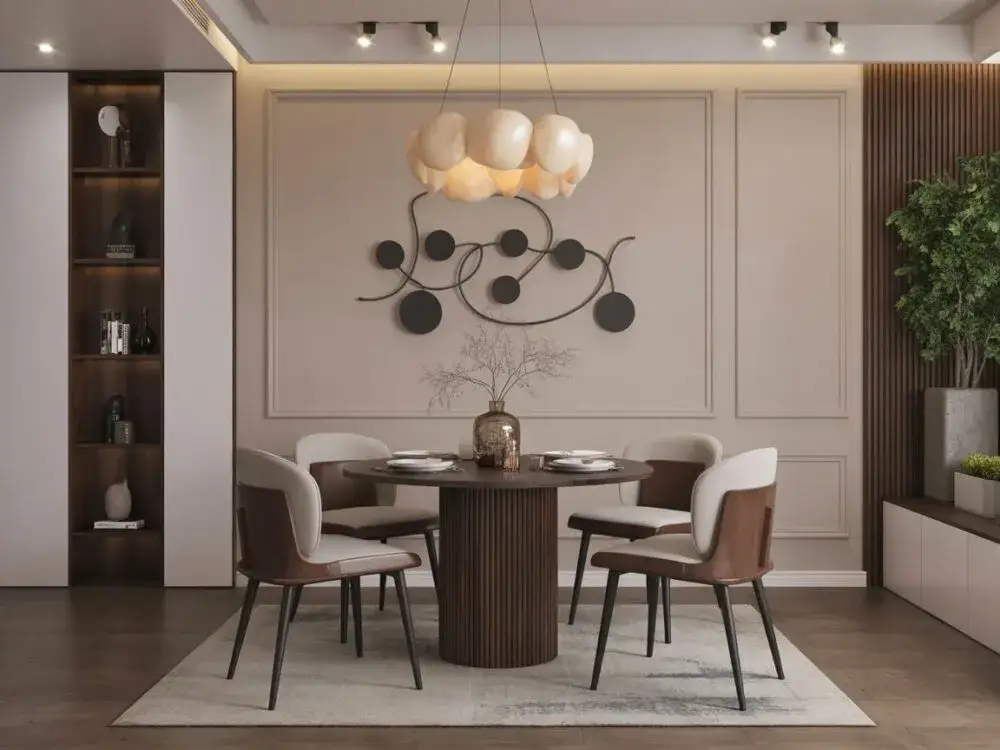 Co powiesić nad stołem? Uniknij błędów i stwórz WOW efekt!