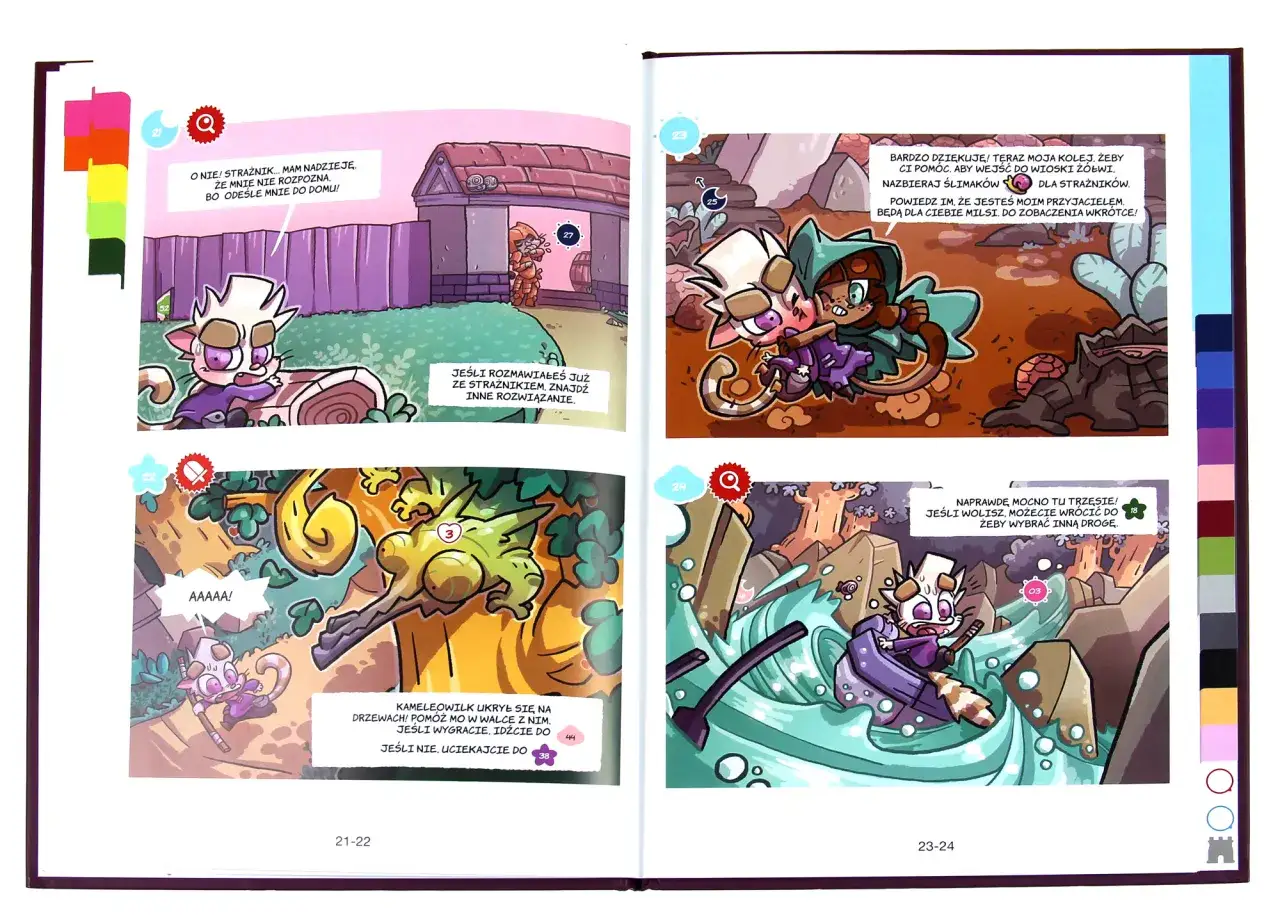 Twoja historia: Komiksy paragrafowe wybierz swoją przygodę!