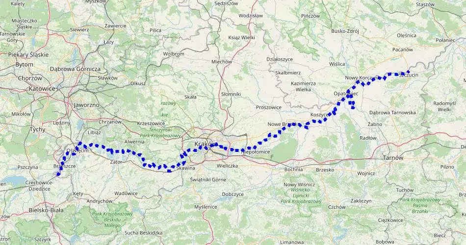 Wiślana trasa rowerowa przebieg - poznaj szczegóły i kluczowe odcinki