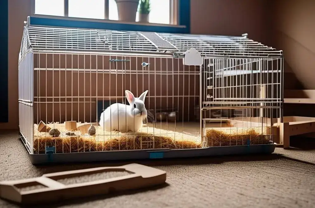 Podstawowe wyposażenie klatki dla królika - lista niezbędnych akcesoriów