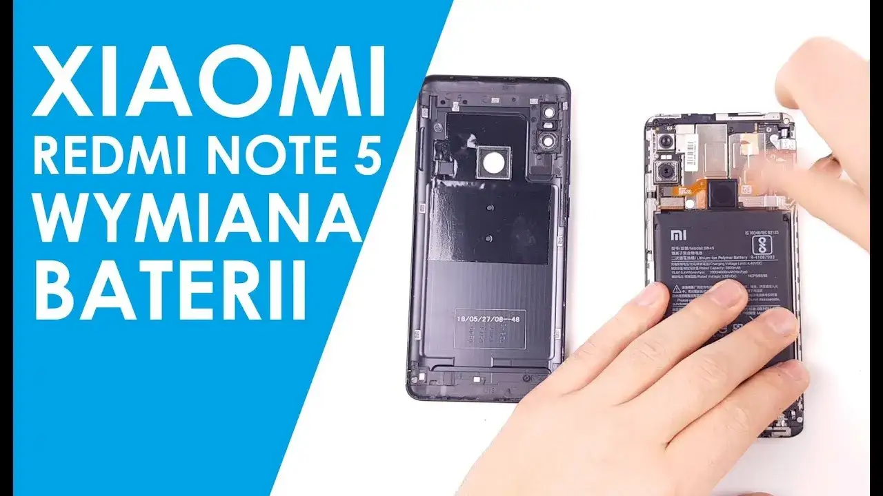 Jak bezpiecznie wymienić baterię w Xiaomi Redmi Note 5A i uniknąć kosztów
