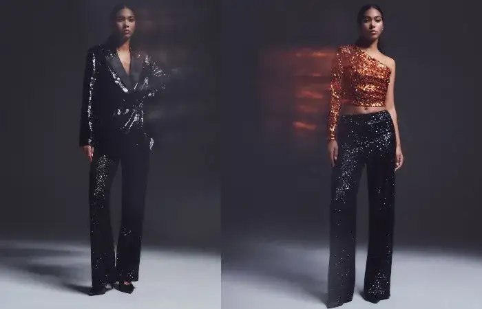 Jaka bluzka do cekinowych spodni, aby uniknąć modowej wpadki?