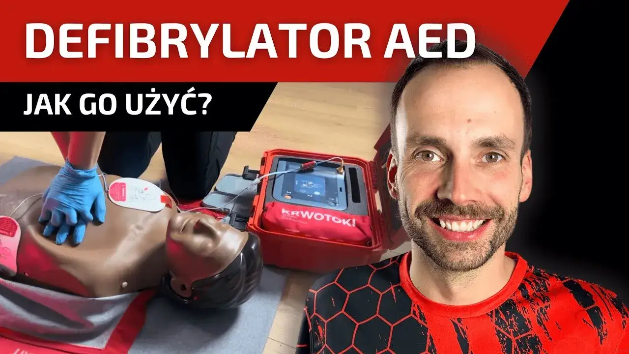 Jak użyć defibrylatora AED? Prosta instrukcja ratująca życie