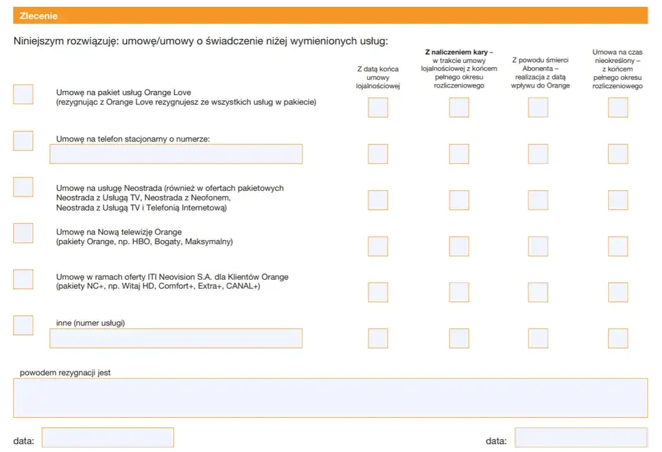 Czy można odstąpić od umowy zawartej w salonie Orange? Sprawdź, co musisz wiedzieć