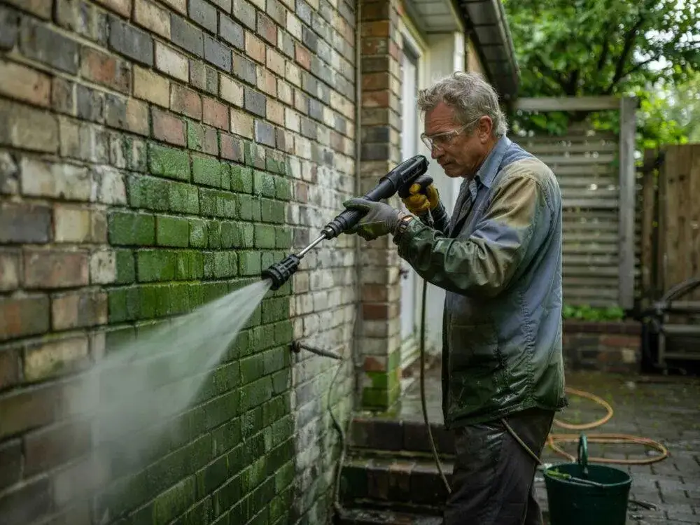 Jak usunąć zielony nalot na elewacji - skuteczne metody i porady